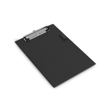 A5 PVC Clipboards - Black - Pack of 12