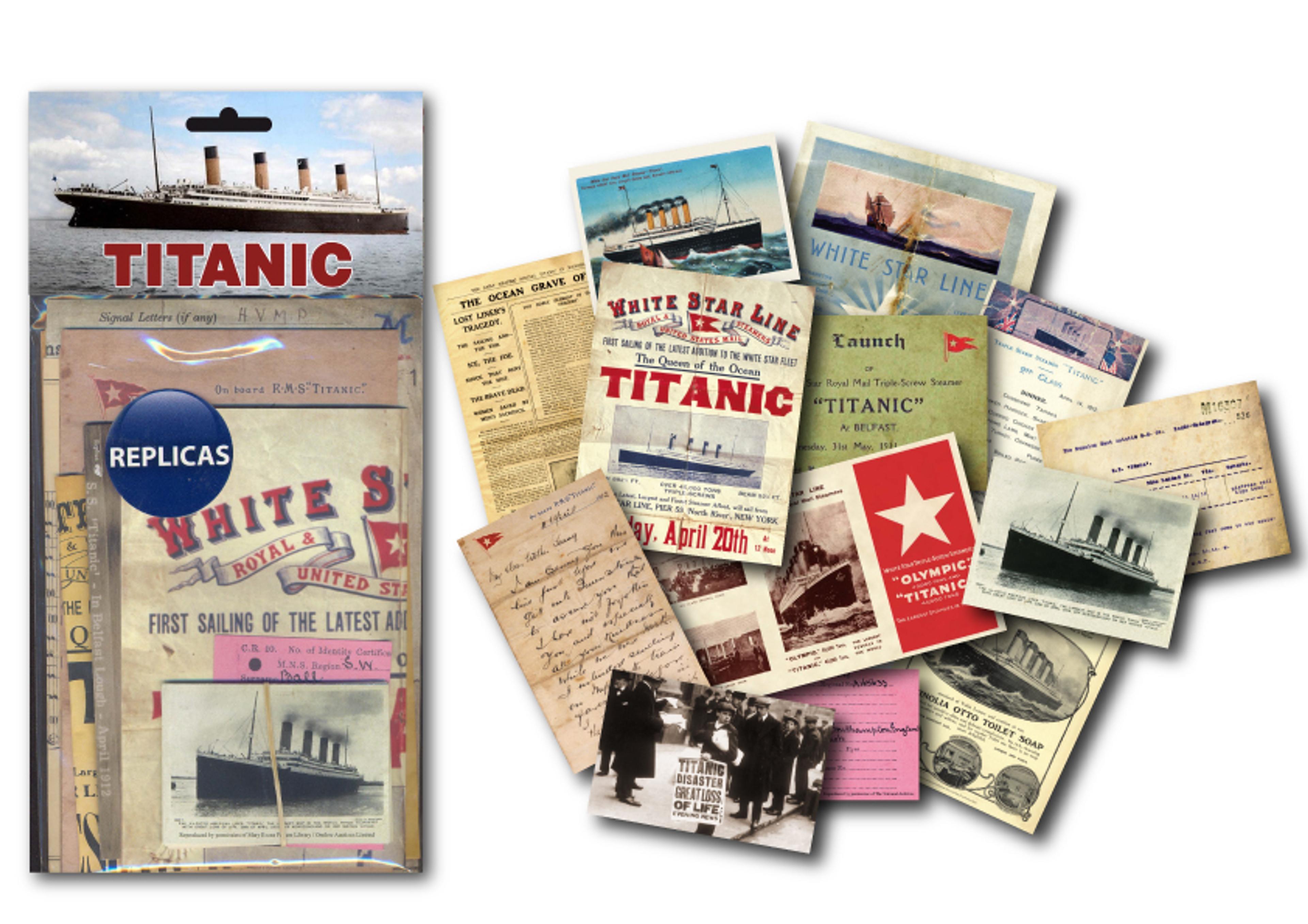 Titanic Memorabilia Pack and Poster