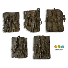 Set of Small Benin Plaques