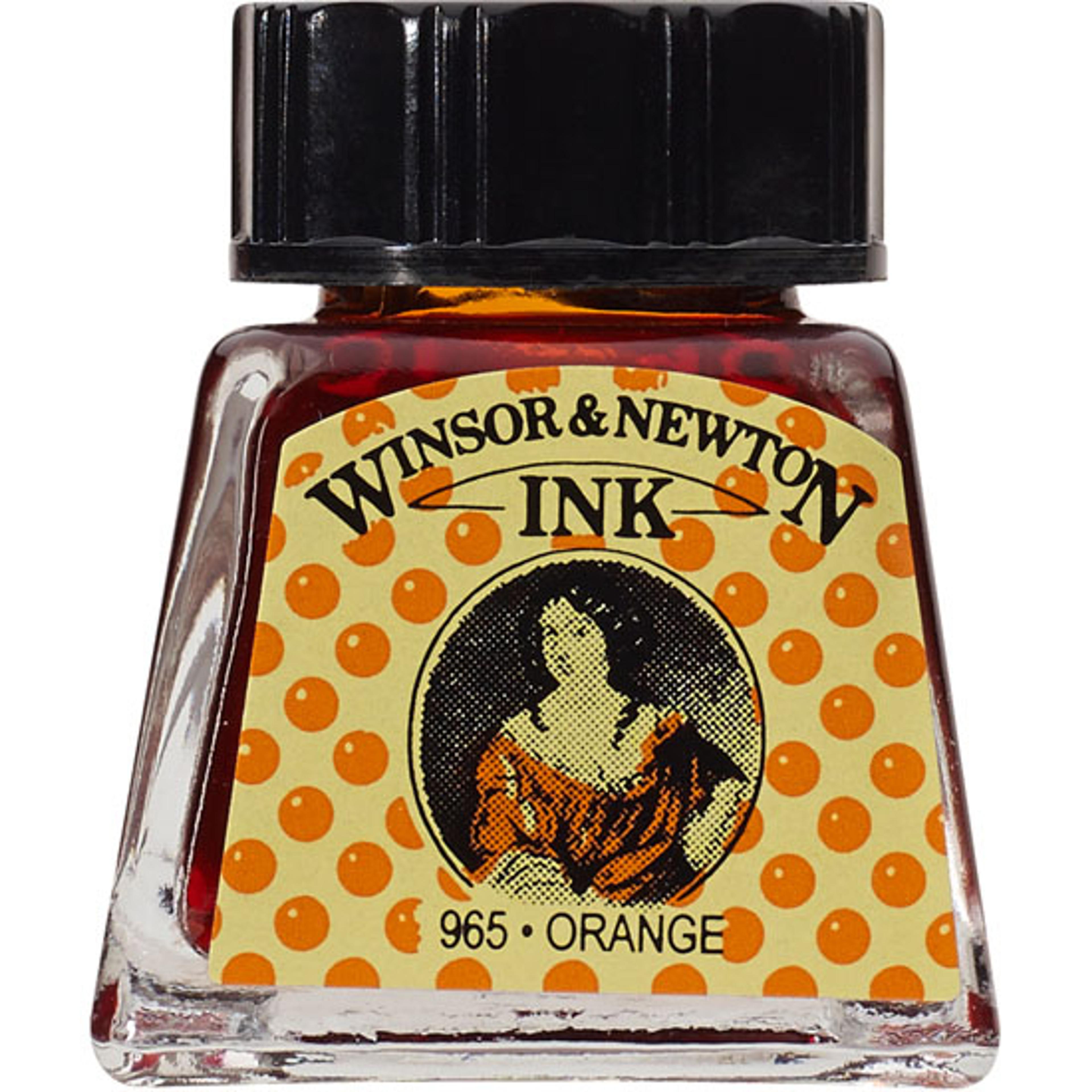 Winsor & Newton Drawing Inks 14ml - Orange