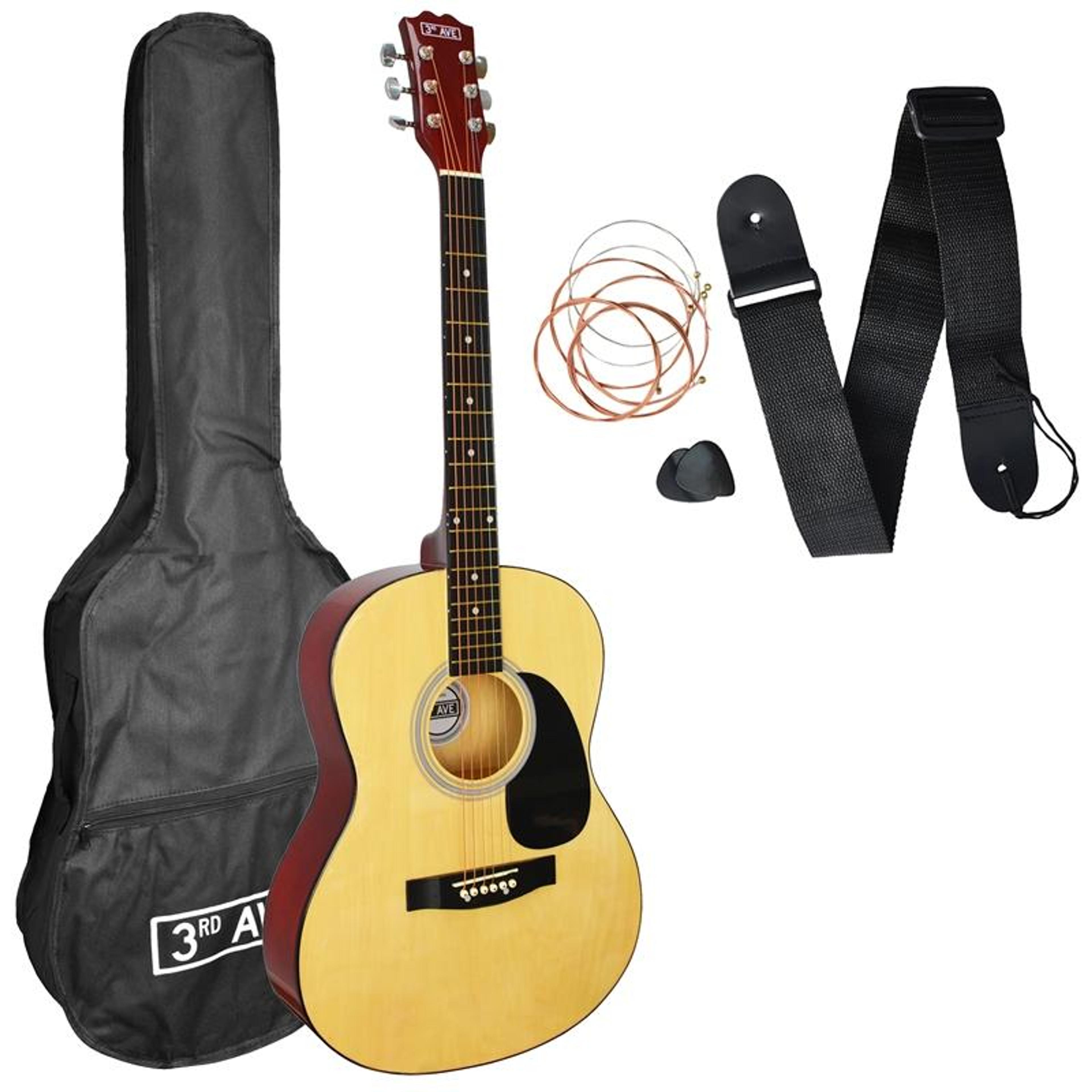 3rd Avenue Acoustic Guitar Pack - Natural