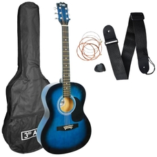 3rd Avenue Acoustic Guitar Pack - Blueburst