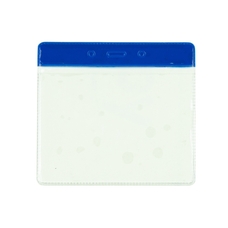 Visitor Badge 60 x 90mm Without Straps - Blue - Pack of 25