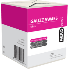Gauze Swab Non-Sterile 75 x 75mm - Pack of 100