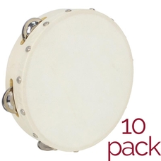 A-Star Tambourine - 8in - Pack of 10