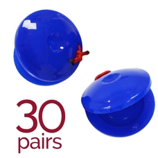 A-Star Plastic Finger Castanets - Pack of 30 pairs