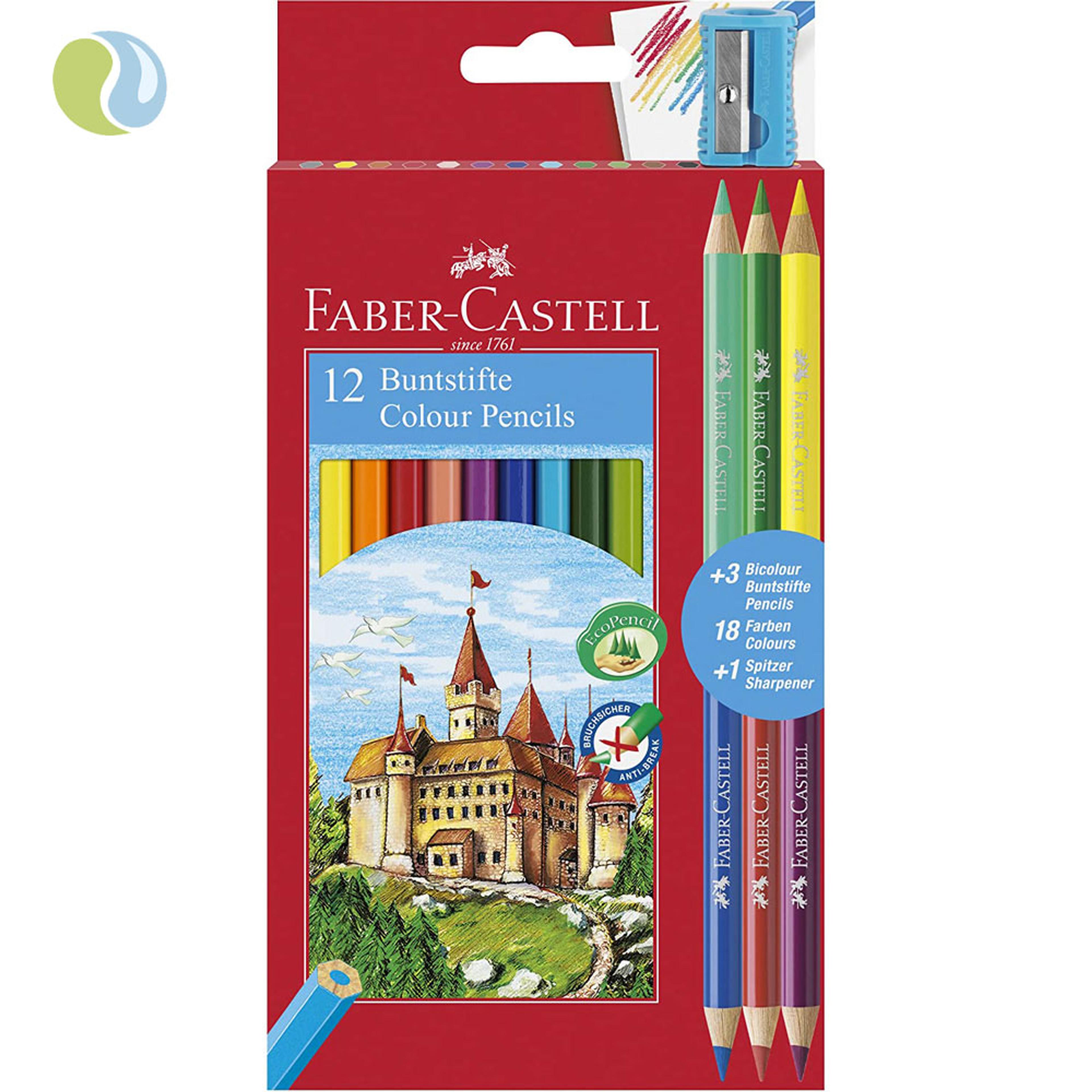 Faber-Castell Colouring Pencils. Set of 12