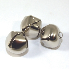 Cat Bells - 15mm - Silver. Pack of 50