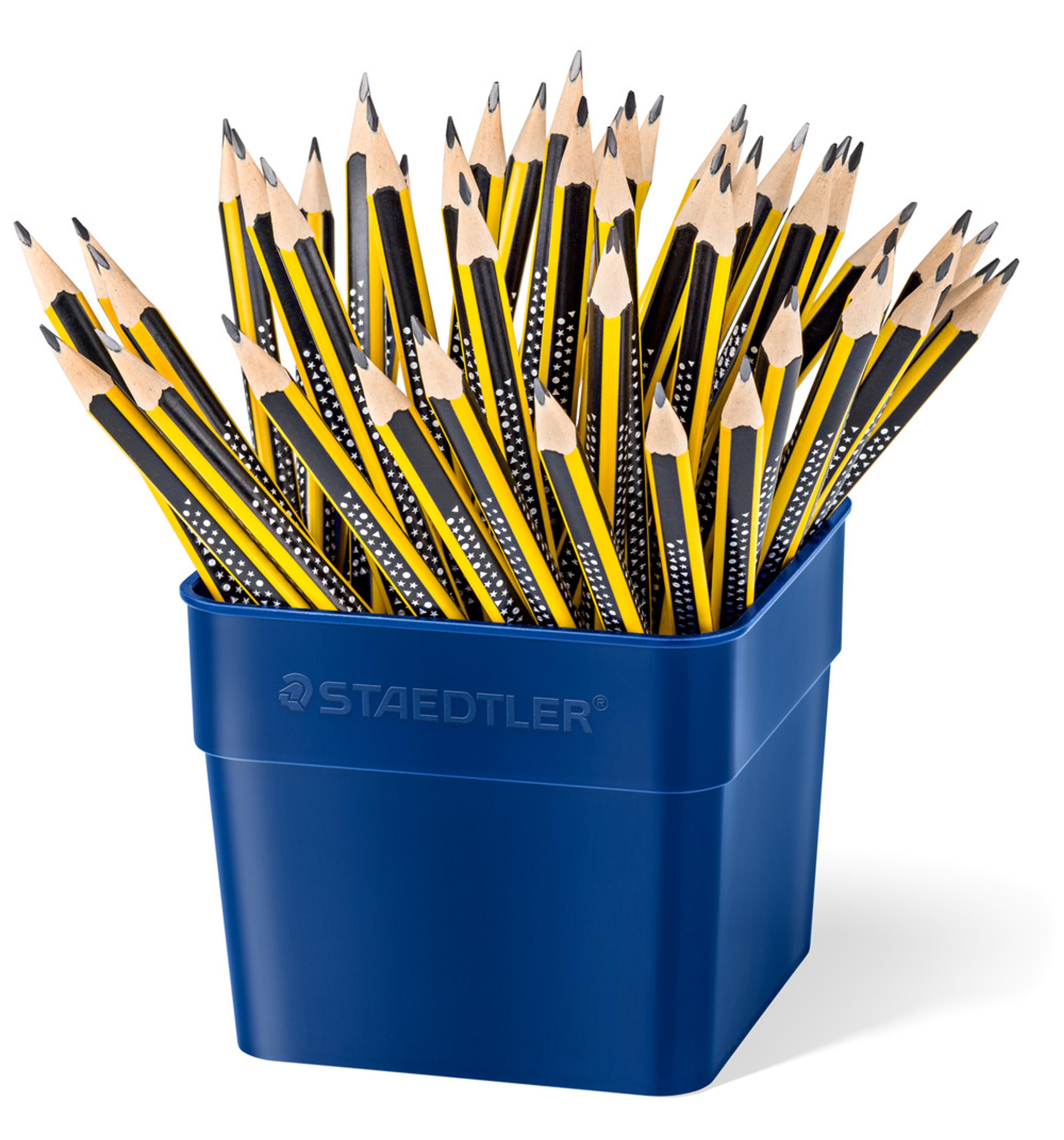Tub of 48 Noris Triangular HB Pencils