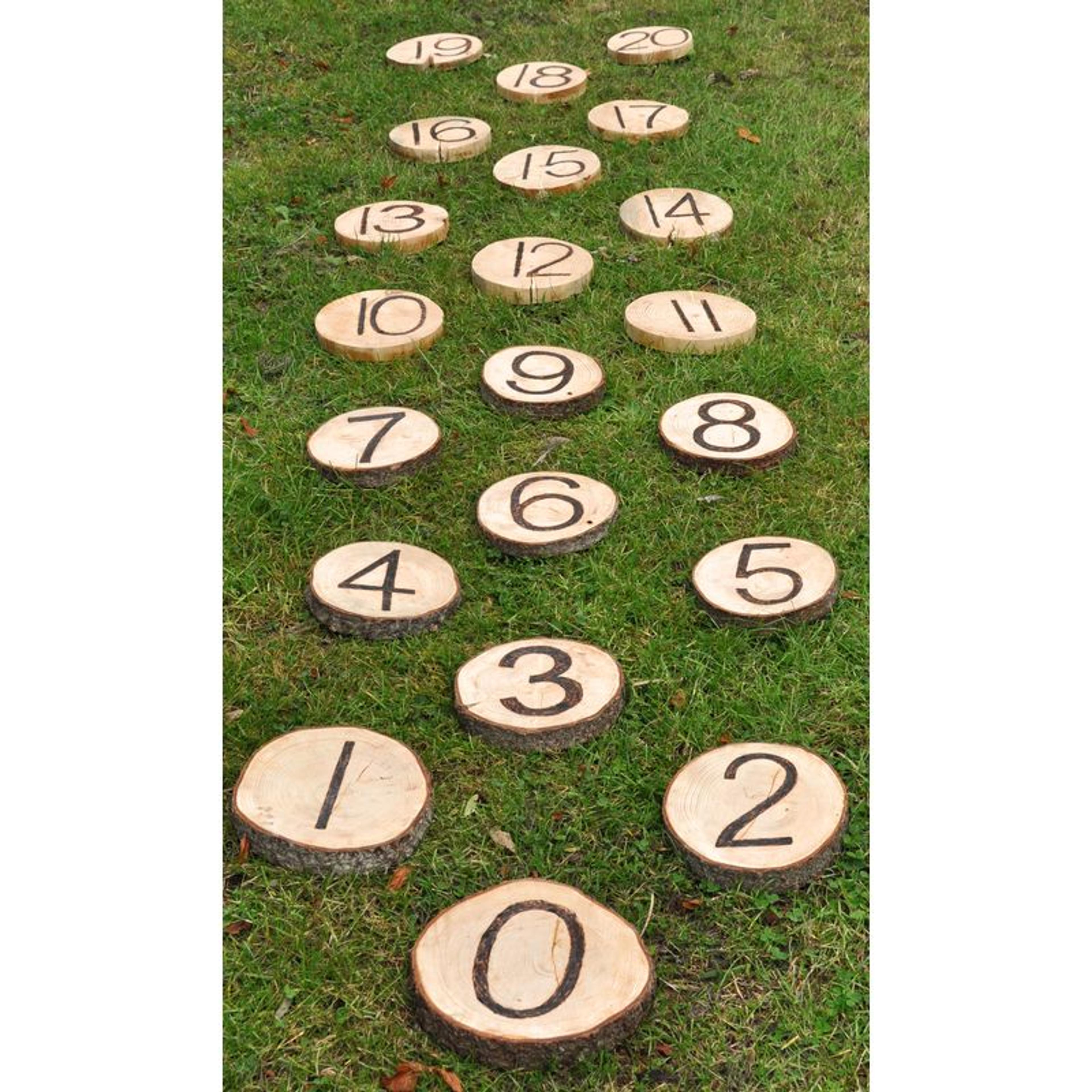 0-20 NUMBER STEPPING STONES
