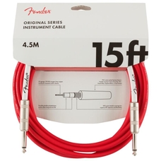 Fender Original Series Instrument Cable - 15ft - Fiesta Red