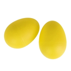 A-Star Pair of Egg Shakers - Yellow