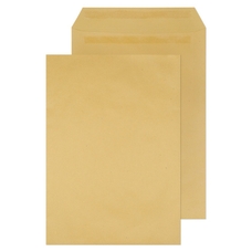 15 x 10 Non-Window Pocket Self Seal Envelopes 115gsm Manilla - Pack of 250
