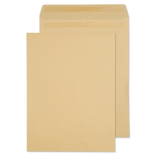 16 x 12 Non-Window Pocket Self Seal Envelopes 115gsm Manilla - Pack of 250