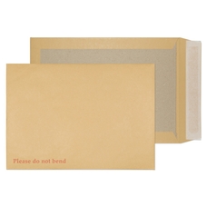 C4 Hard Back Envelopeselopes Peel & Seal Manilla - Pack of 125