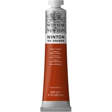 Winsor & Newton Winton Oil Colours 200ml - Burnt Sienna