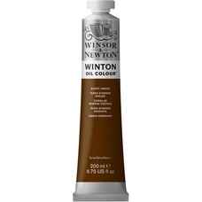 Winsor & Newton Winton Oil Colours 200ml - Burnt Umber