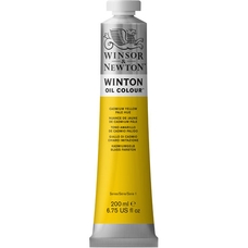 Winsor & Newton Winton Oil Colours 200ml - Cadmium Yellow Pale Hue