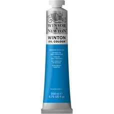 Winsor & Newton Winton Oil Colours 200ml - Cerulean Blue Hue