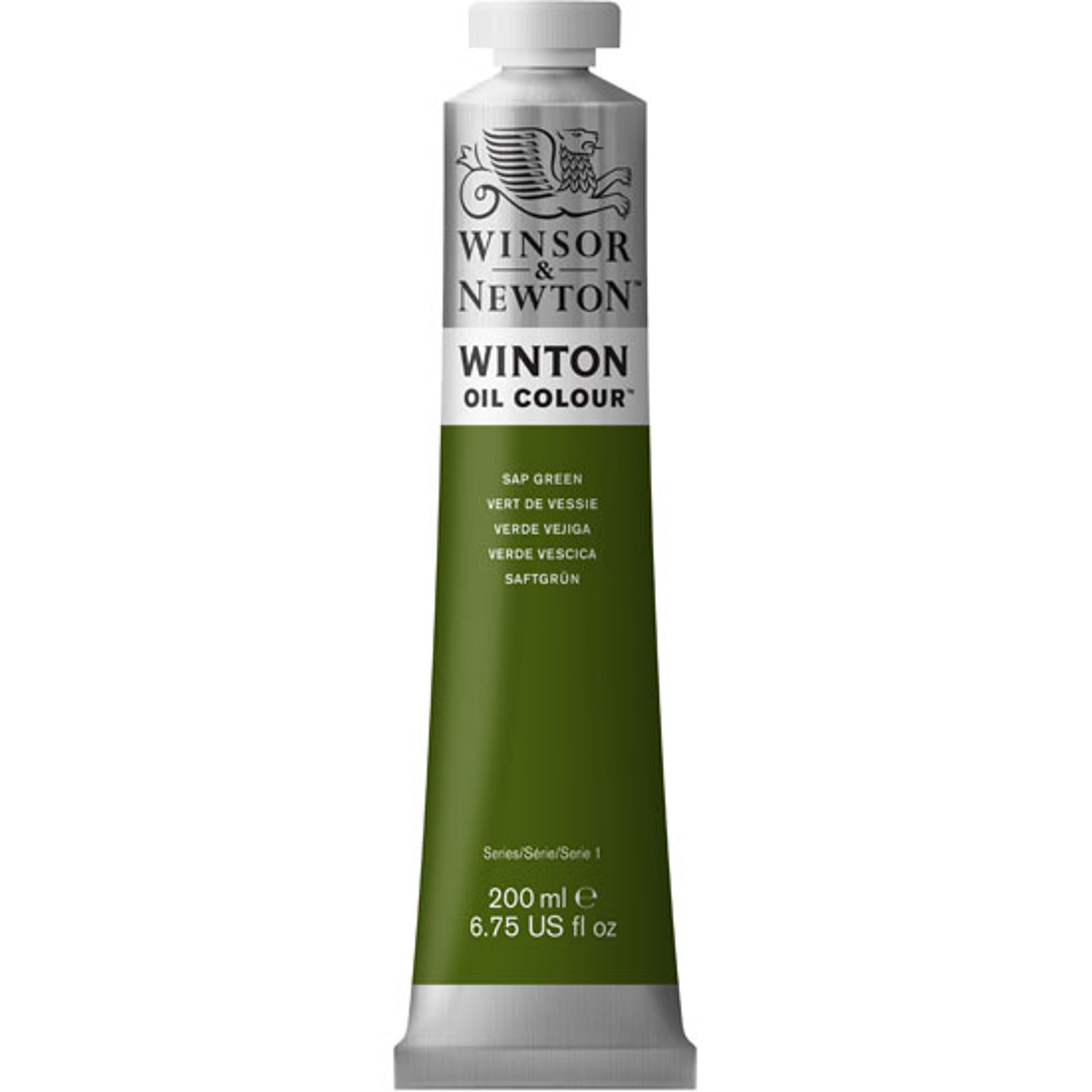 Winsor & Newton Winton Oil Colours 200ml - Sap Green