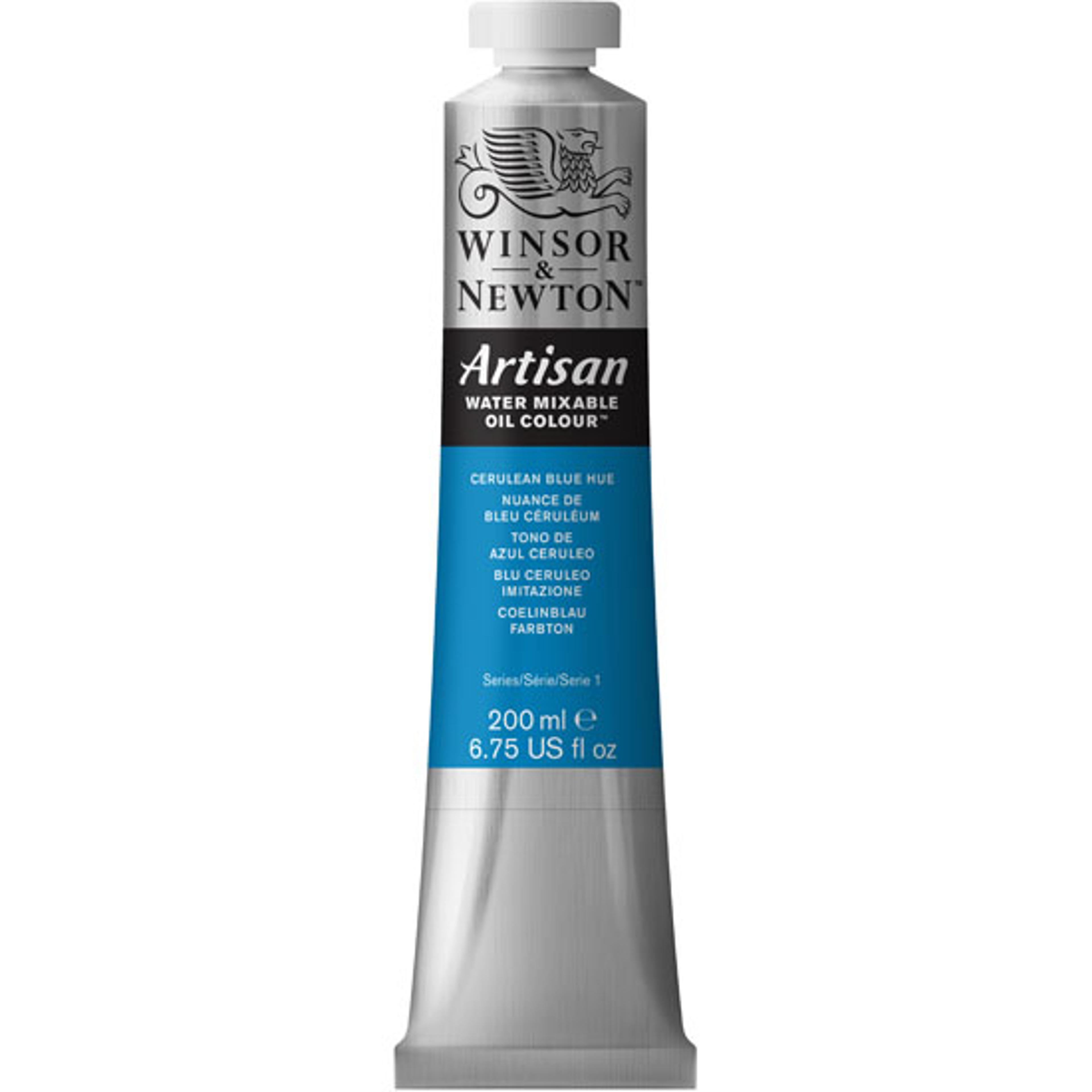 Winsor & Newton Artisan Water Mixable Oil Colours 200ml - Cerulean Blue Hue