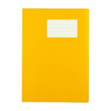 School Exercise Books A4 80 Page 8mm F&M - Orange - Pack of 50