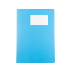 School Exercise Books A4 80 Page 20mm Squared - Light Blue - Pack of 50
