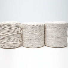 Natural Cotton String Assortment. Pack of 3