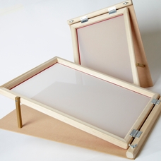 Standard Wooden Pre-Meshed Hinged Frame - A3