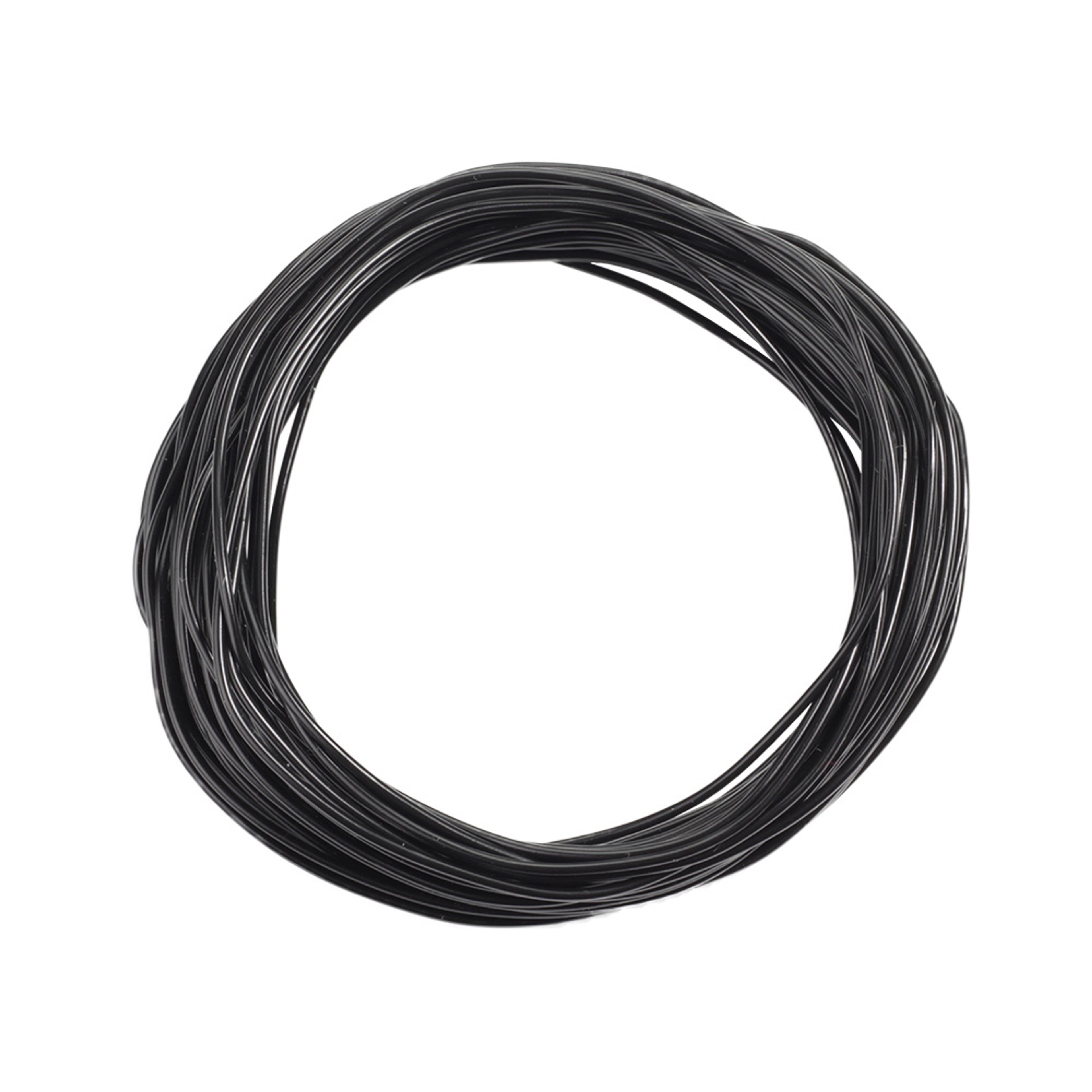 Solid Core Cable 1/0.6, 10m, Black