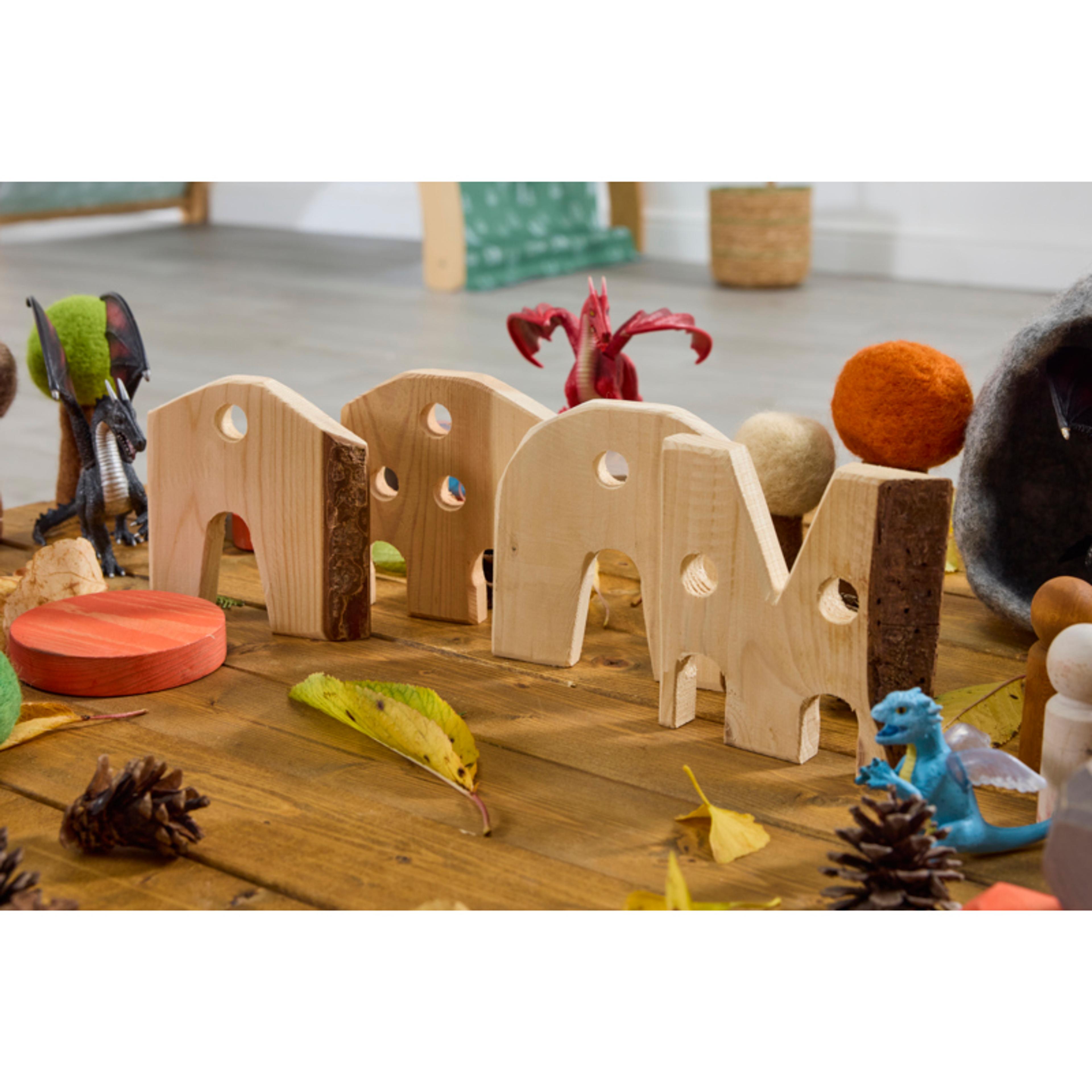 CHUNKY HOUSES (4PK)