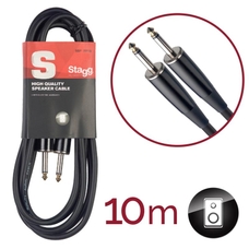 Stagg S Series Jack to Jack Speaker Cable - 10m