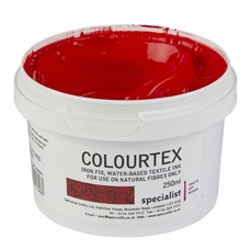Specialist Crafts Colourtex Textile Inks - Scarlet Red