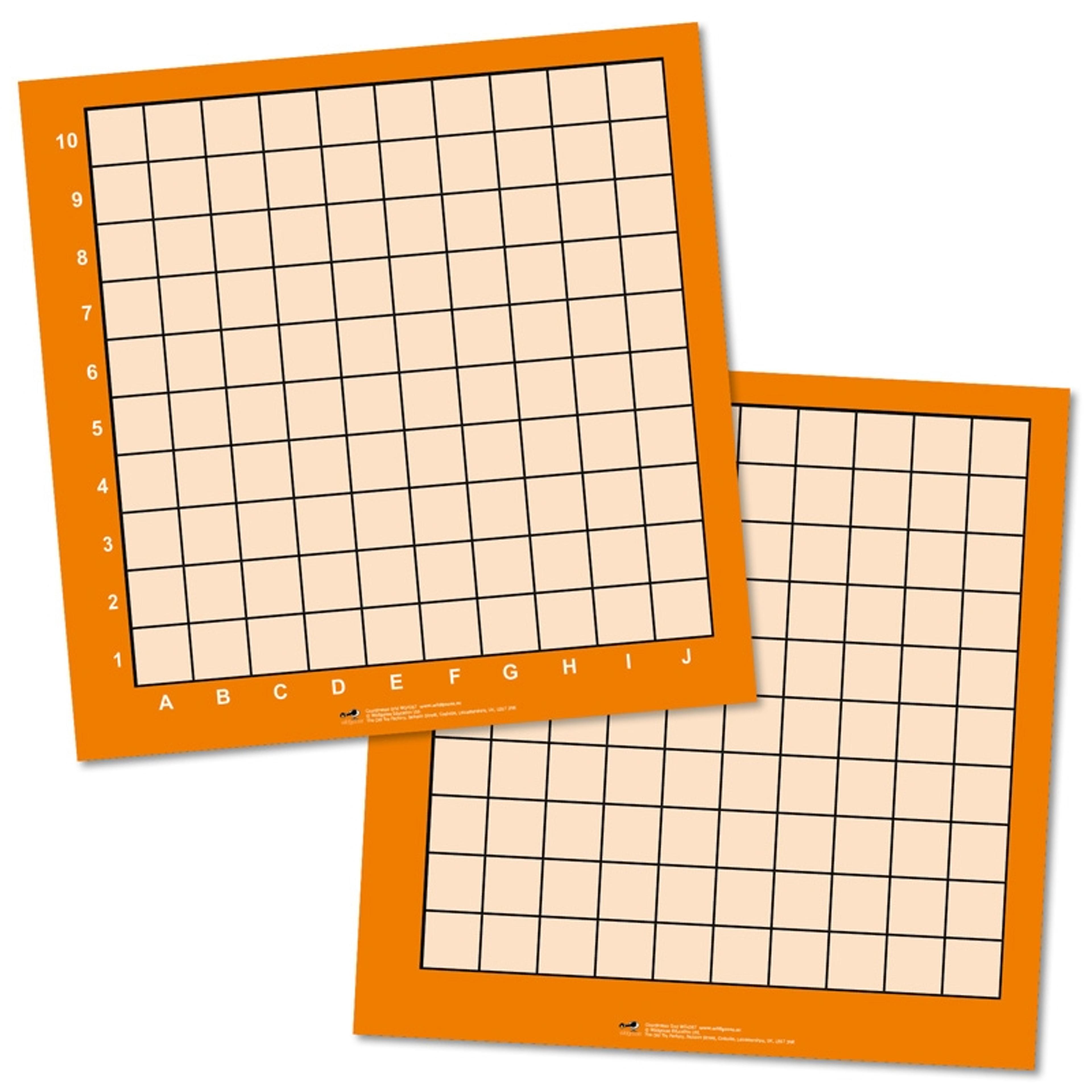 Wipeable Coordinates Grids Set