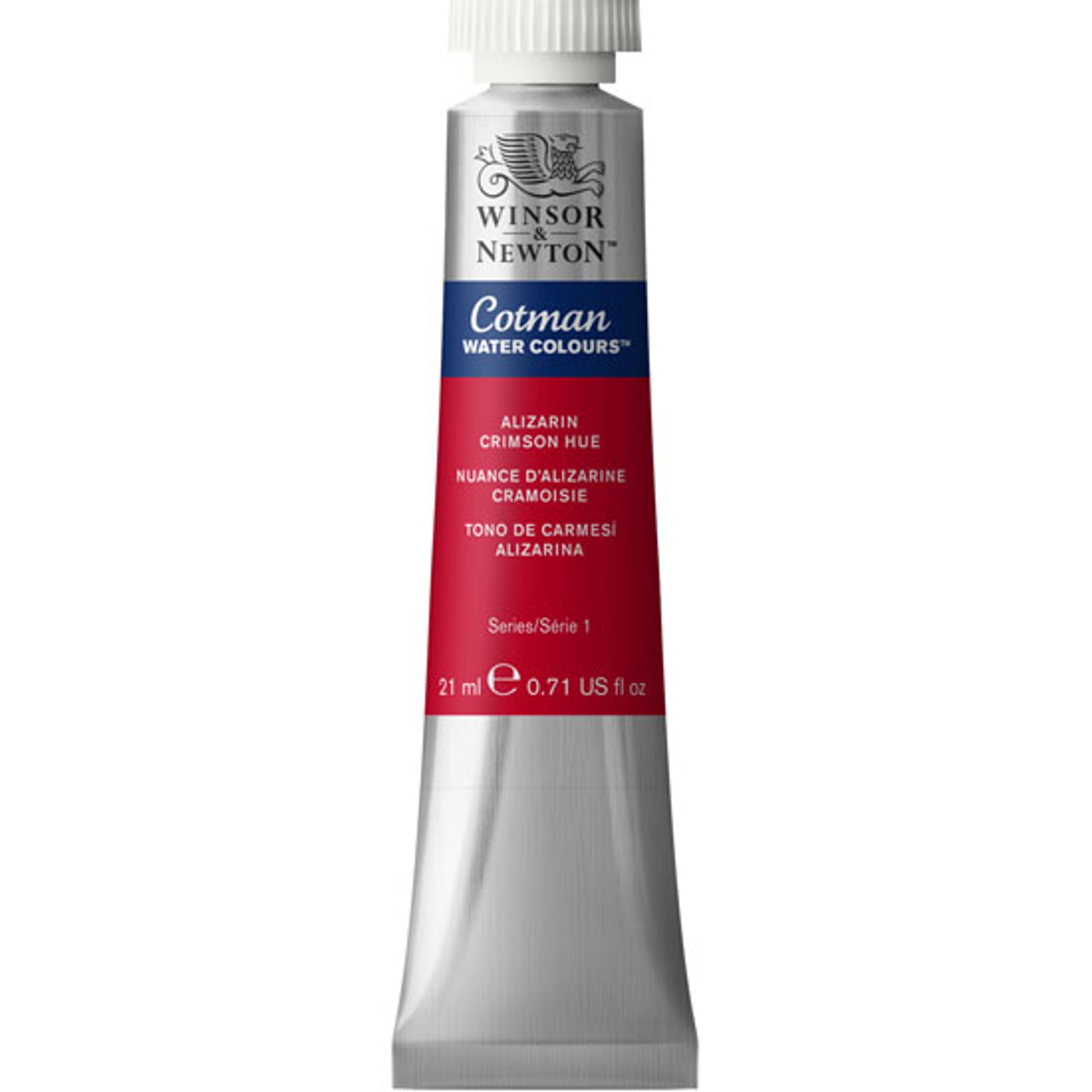 Winsor & Newton Cotman Watercolours 21ml Tube - Alizarin Crimson