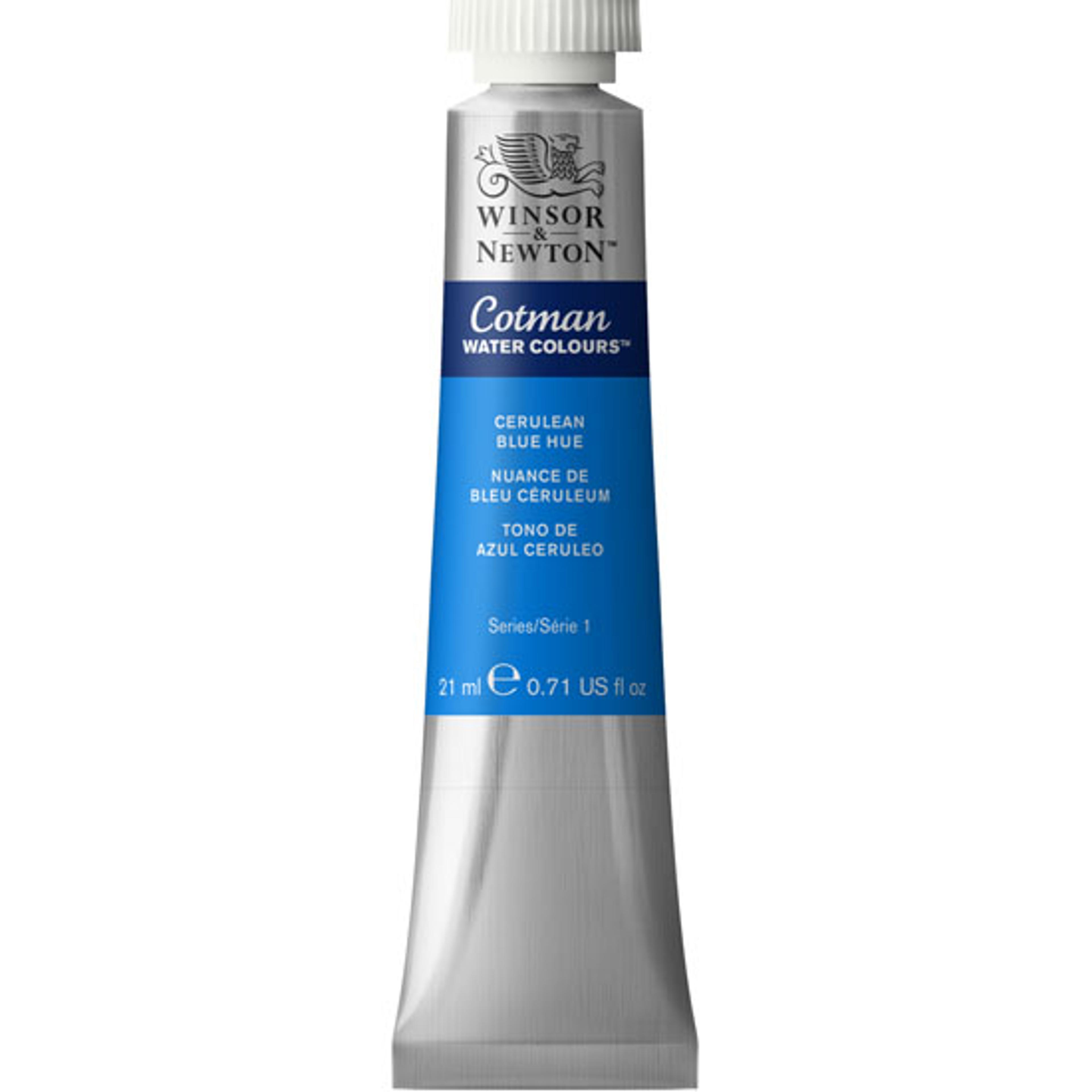 Winsor & Newton Cotman Watercolours 21ml Tube - Cerulean Blue Hue