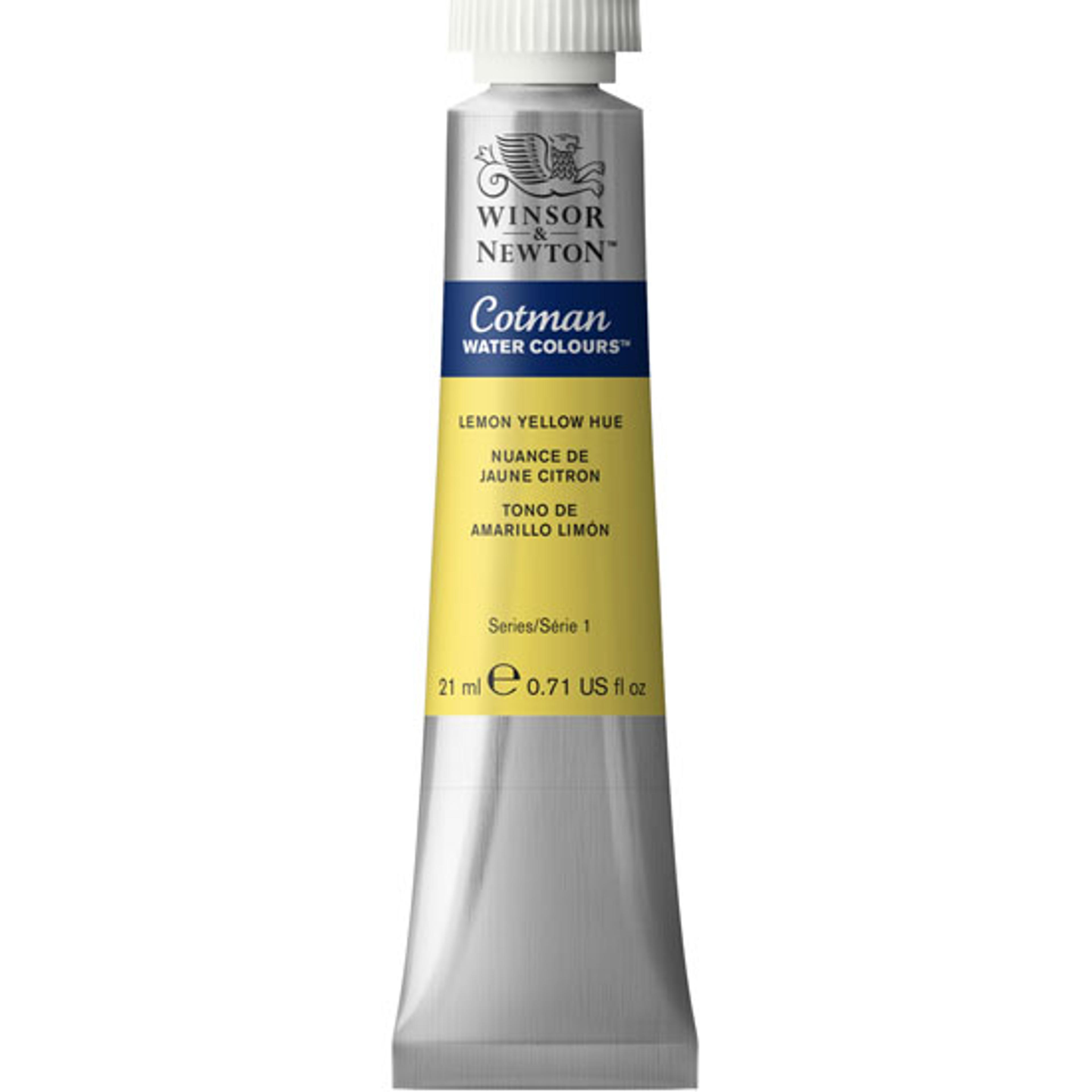 Winsor & Newton Cotman Watercolours 21ml Tube - Lemon Yellow Hue