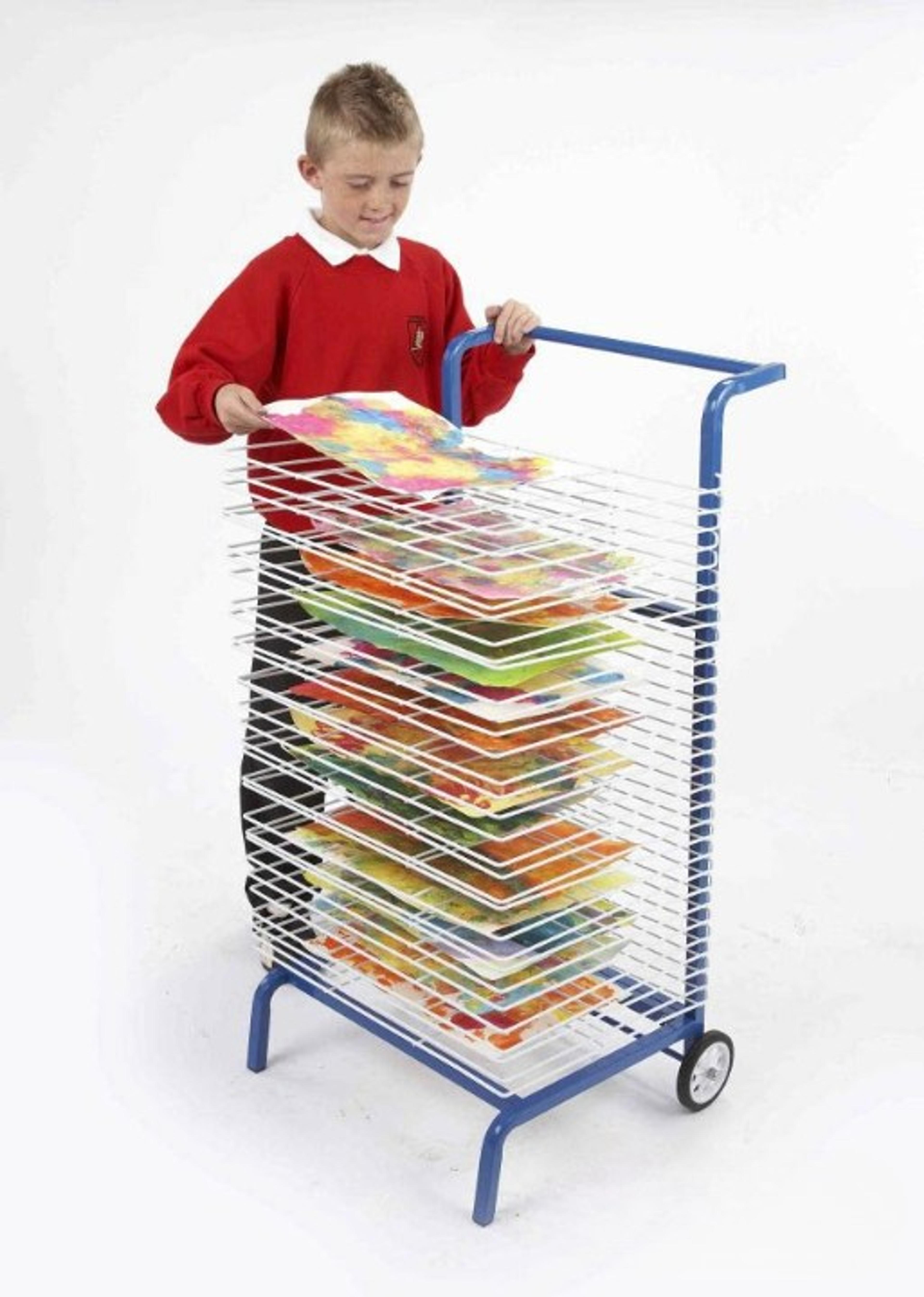 30 SHELF MOBILE DRYING RACK