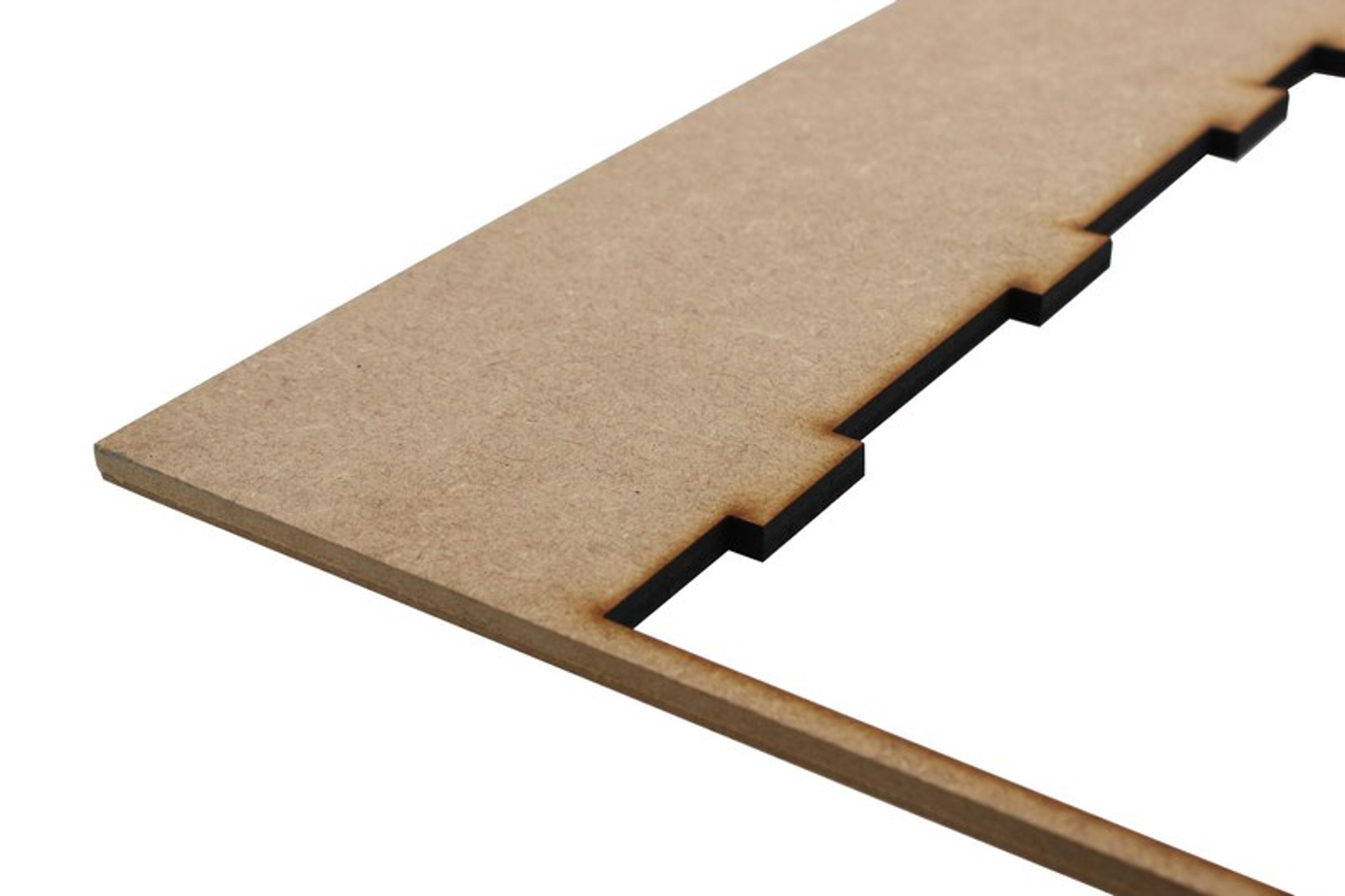 3mm Laser Compatible Medite MDF, 600mm x 400mm sheet