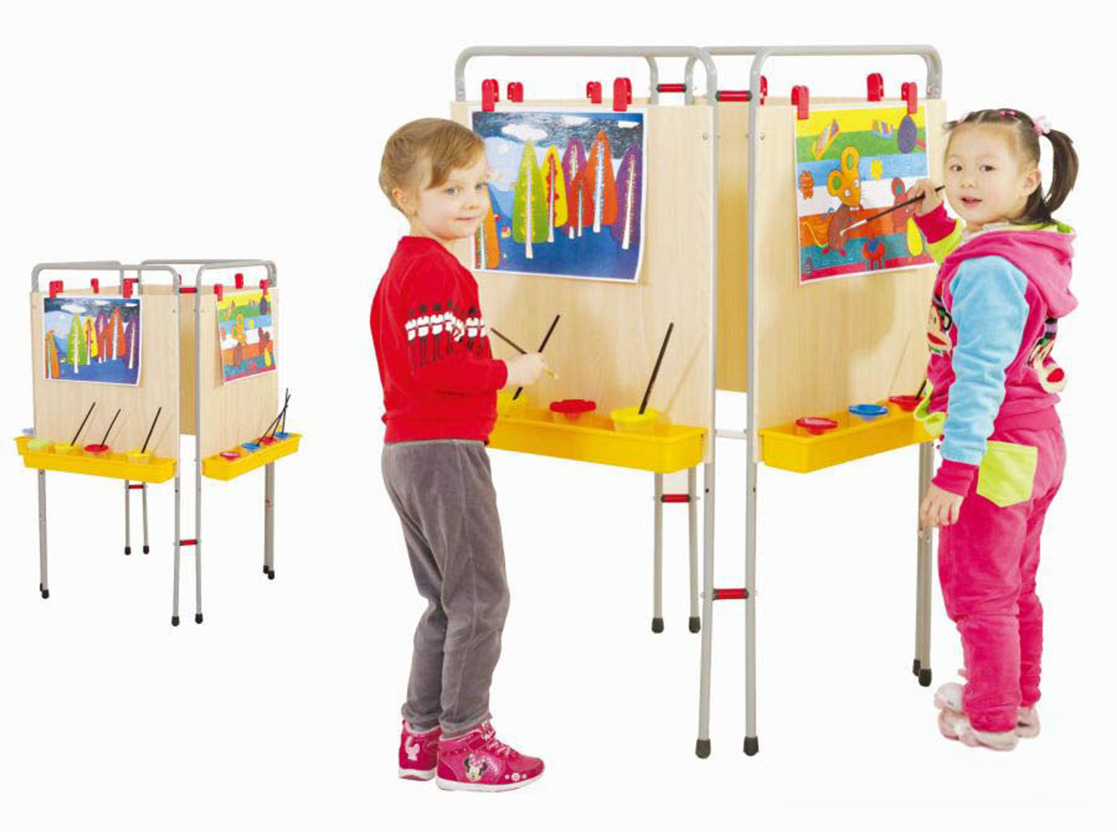 IRON FOUR SIDE EASEL