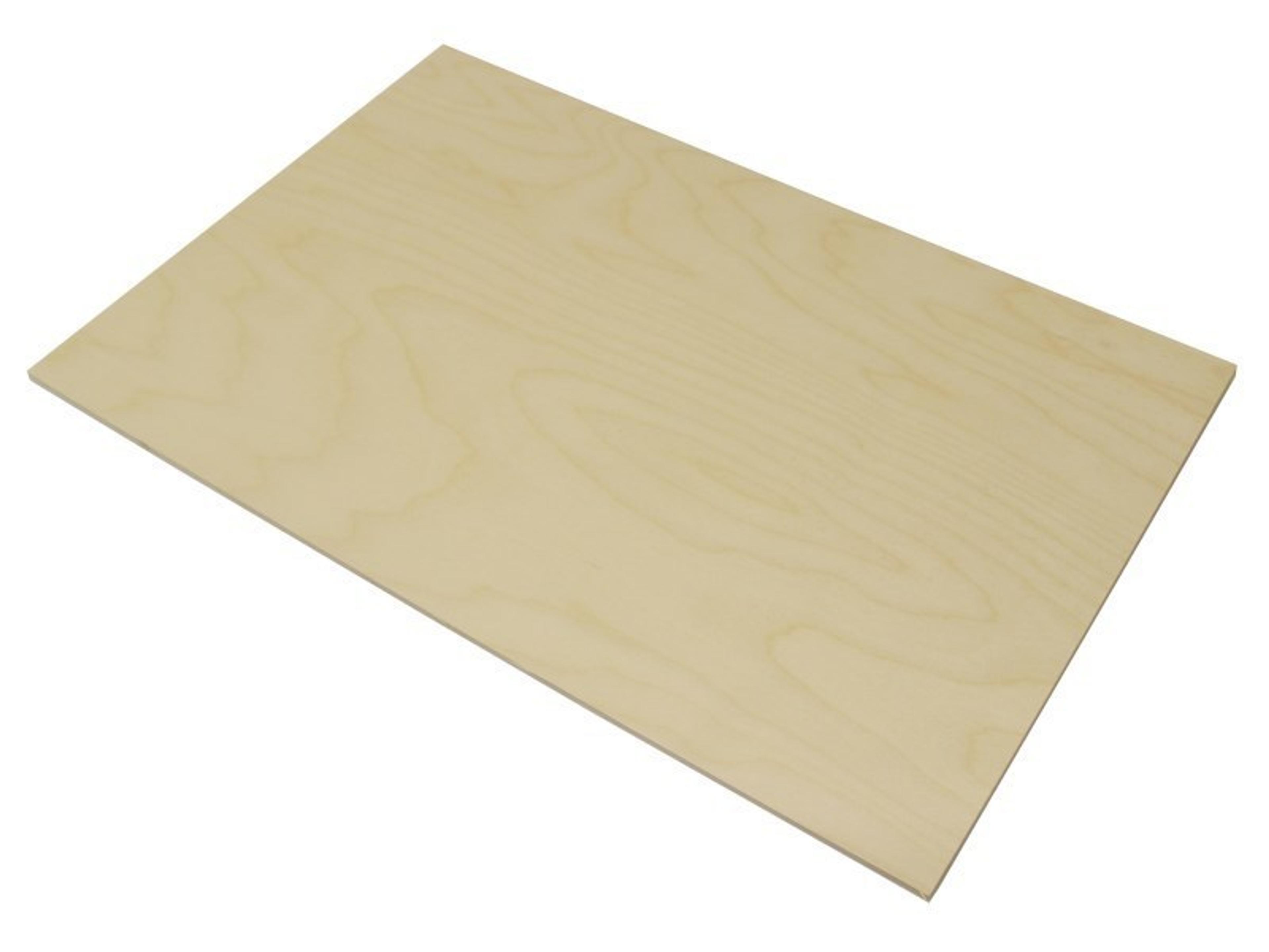 3mm BR Grade Birch Laser Plywood, 600mm x 400mm sheet