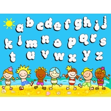 Classroom Playmats - Alphabet Beach