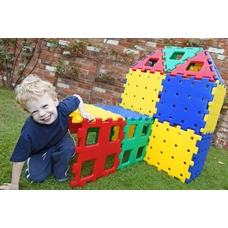 XL Polydron Set 3 - Standard Colours - Pack of 36