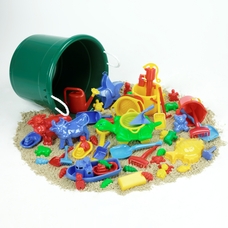 Sand & Water Set in Giant Tub - Pack of 50