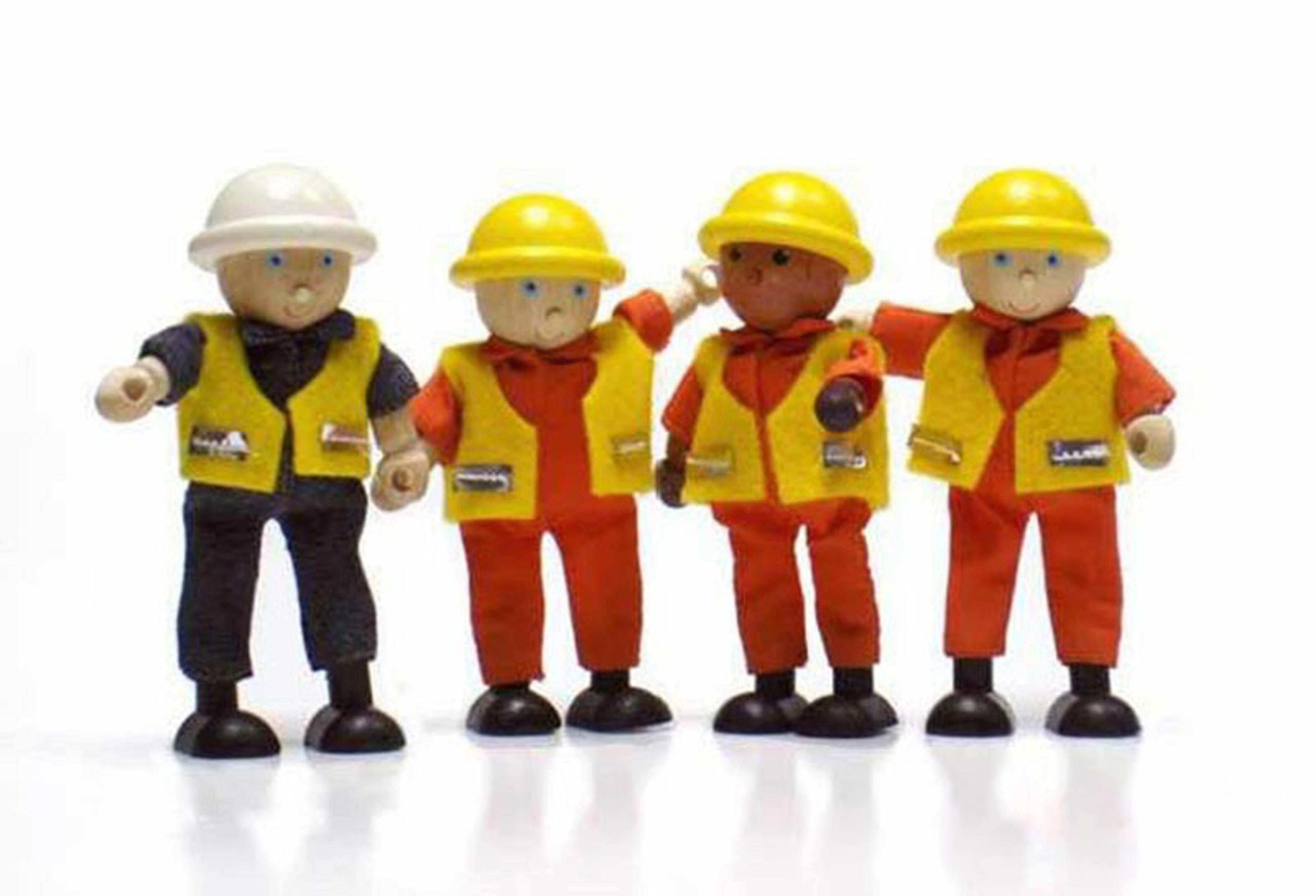 CONSTRUCTION WORKERS( 4 FIGURES)