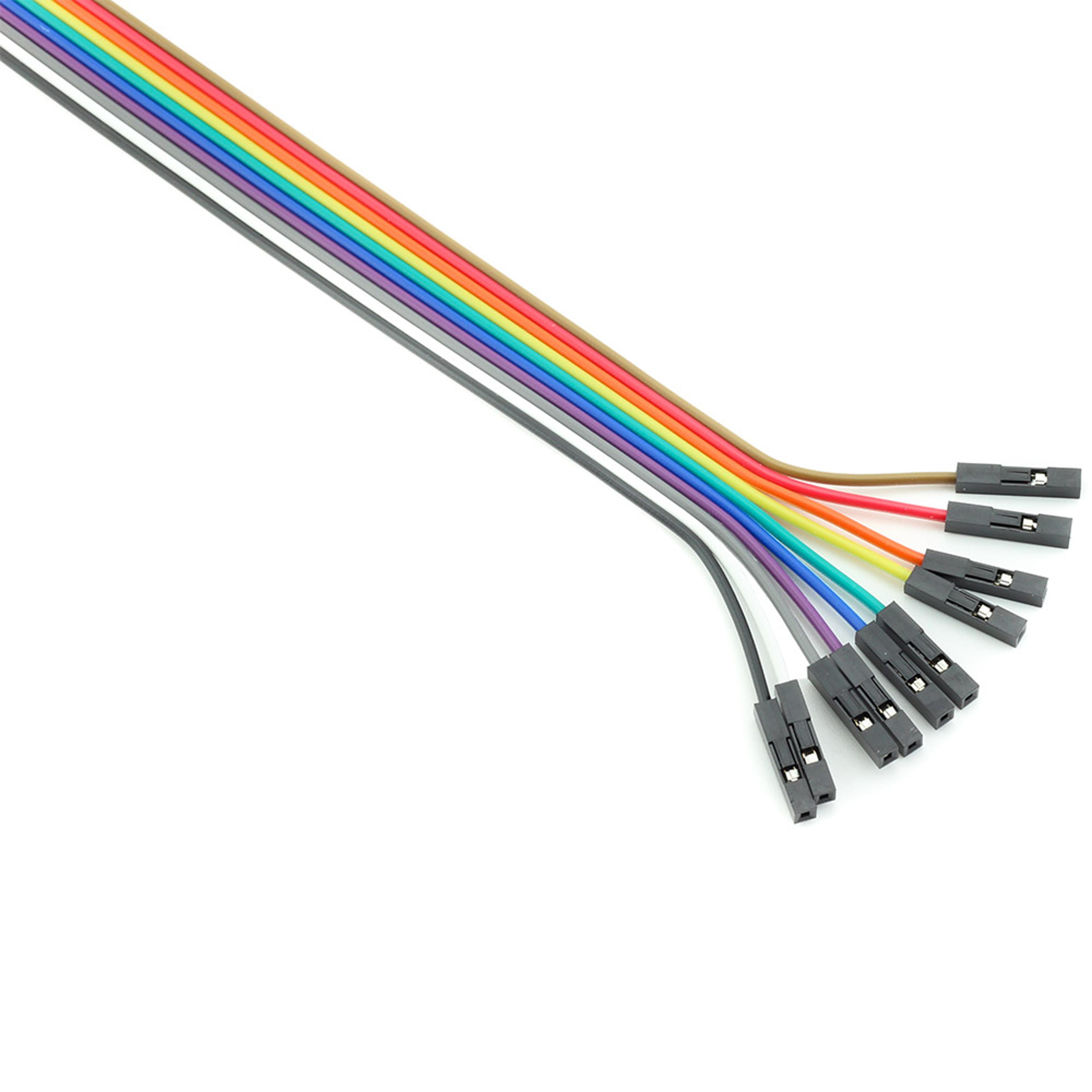 Jumper Wires 20cm F/F, pack of 10