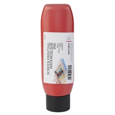 Specialist Crafts Screen Printing Water Colour Inks 300ml - Brilliant Red 