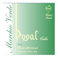 Dogal V23A Green Series Cello Strings Set - 4/4 to 3/4