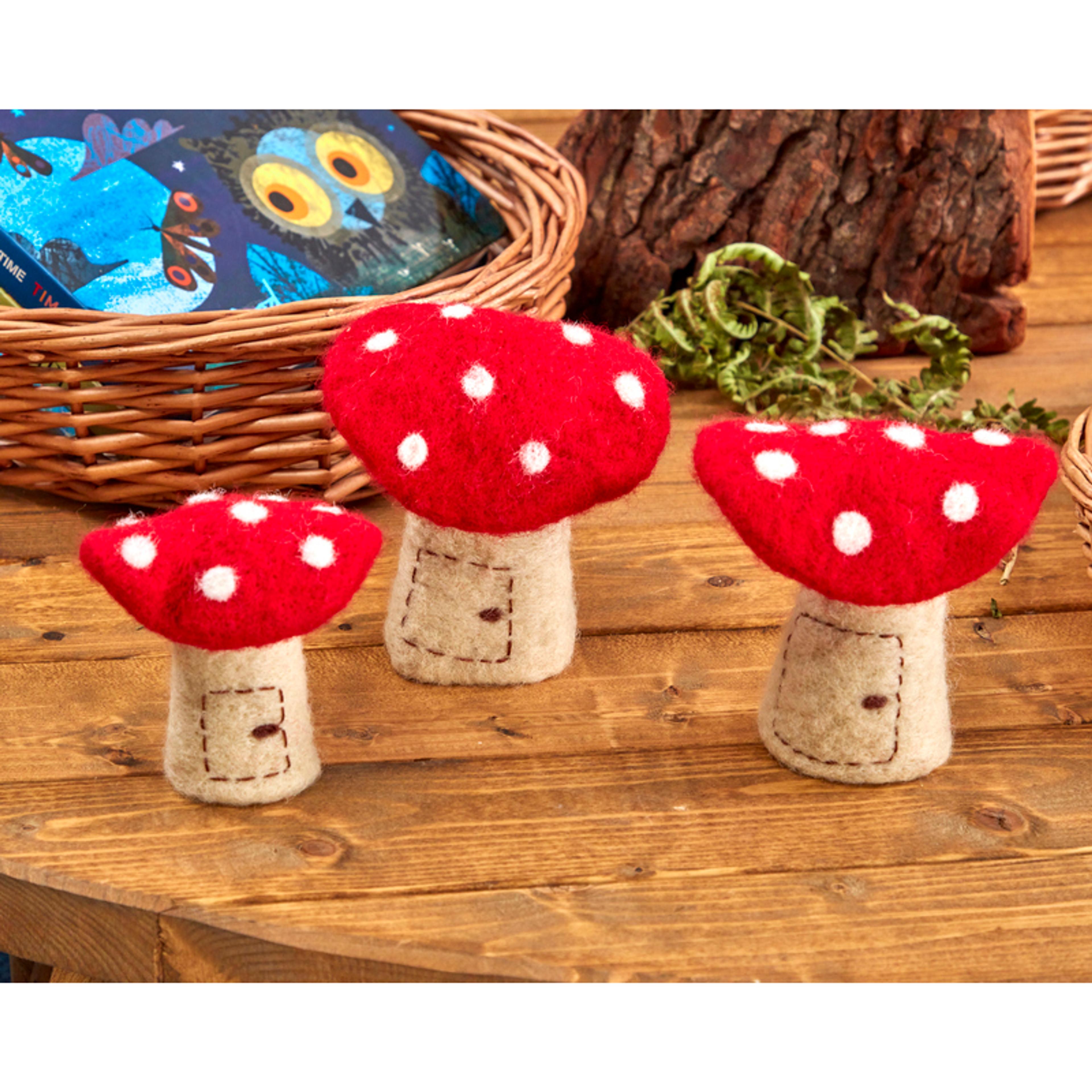MUSHROOMS DWELLINGS (3PK)