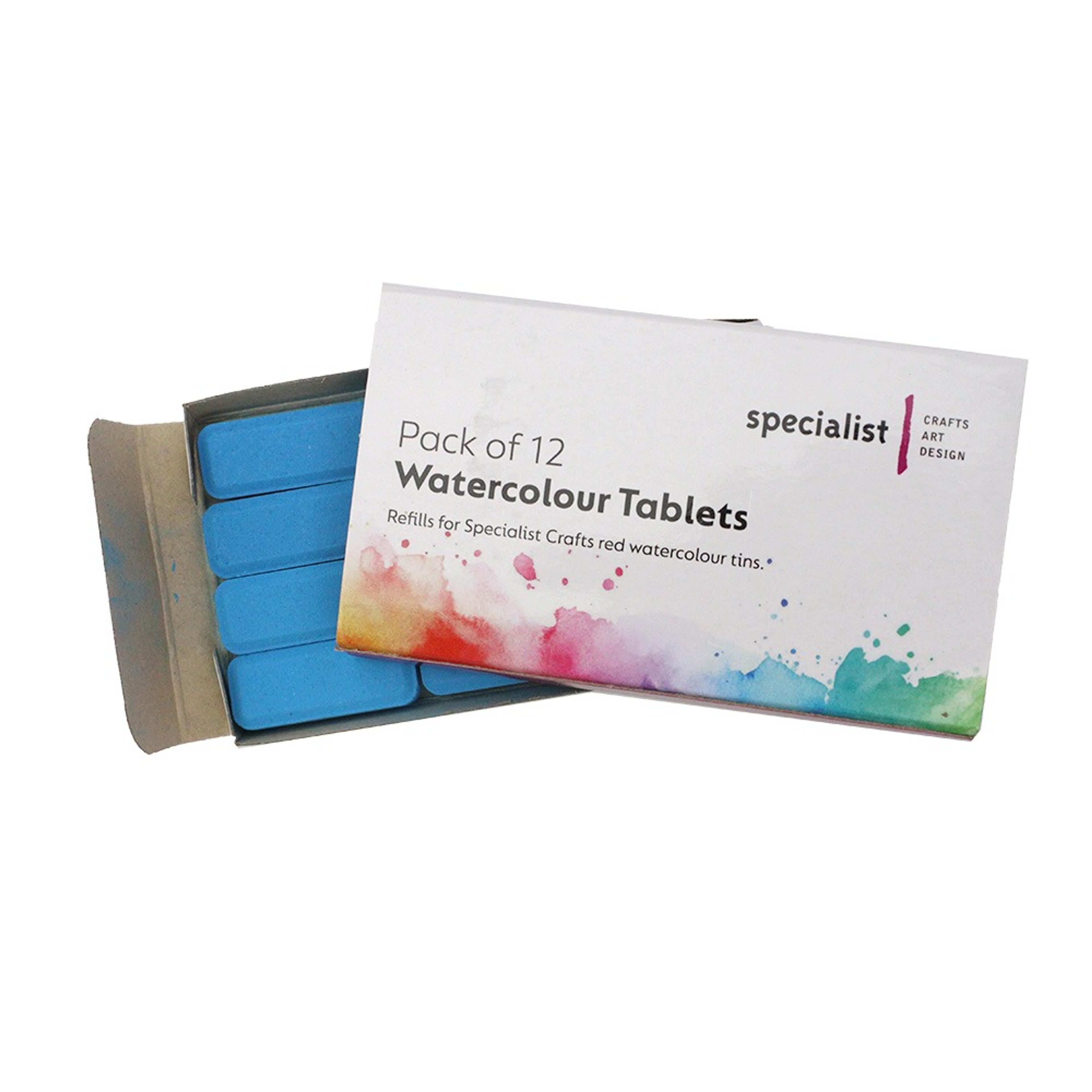 Specialist Watercolour Tablets Pack of 12 Shamrock